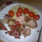 Gefüllte Schweinefilets mit Parmaschinken