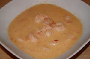 Garnelen-Chili-Suppe