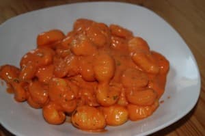 1A Gnocchi mit Scampi