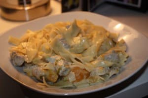 Puten-Aprikosen-Topf