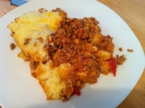 Gnocchi – Auflauf mit Hackfleischsauce