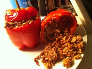 Gefüllte Paprika