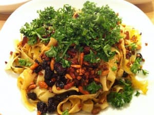 Tagliatelle dolce e picante (à la Promidiner)